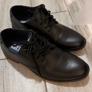 Mix No. 6 Black Kids Dress Shoes